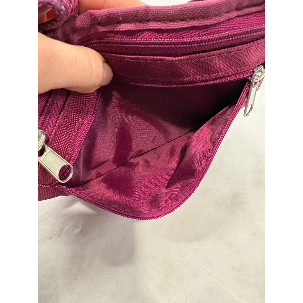 KONG Dog Training Treat Bag Waist Pack Magenta Purple Reflective Belt D-Ring